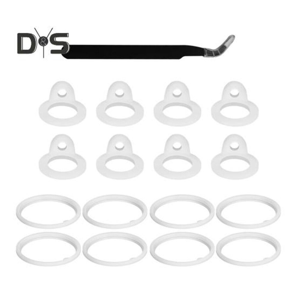 16Pcs Silicone Seal Ring with Tweezer for Thermoblast 24-64oz BPA-Free Part O Ring for Thermoblast Bottles Leakproof Replacement Accessories