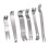 6pcs Car Door Clip Panel Trim Removal Tool Set Dash Audio Removal Installer Tool 2