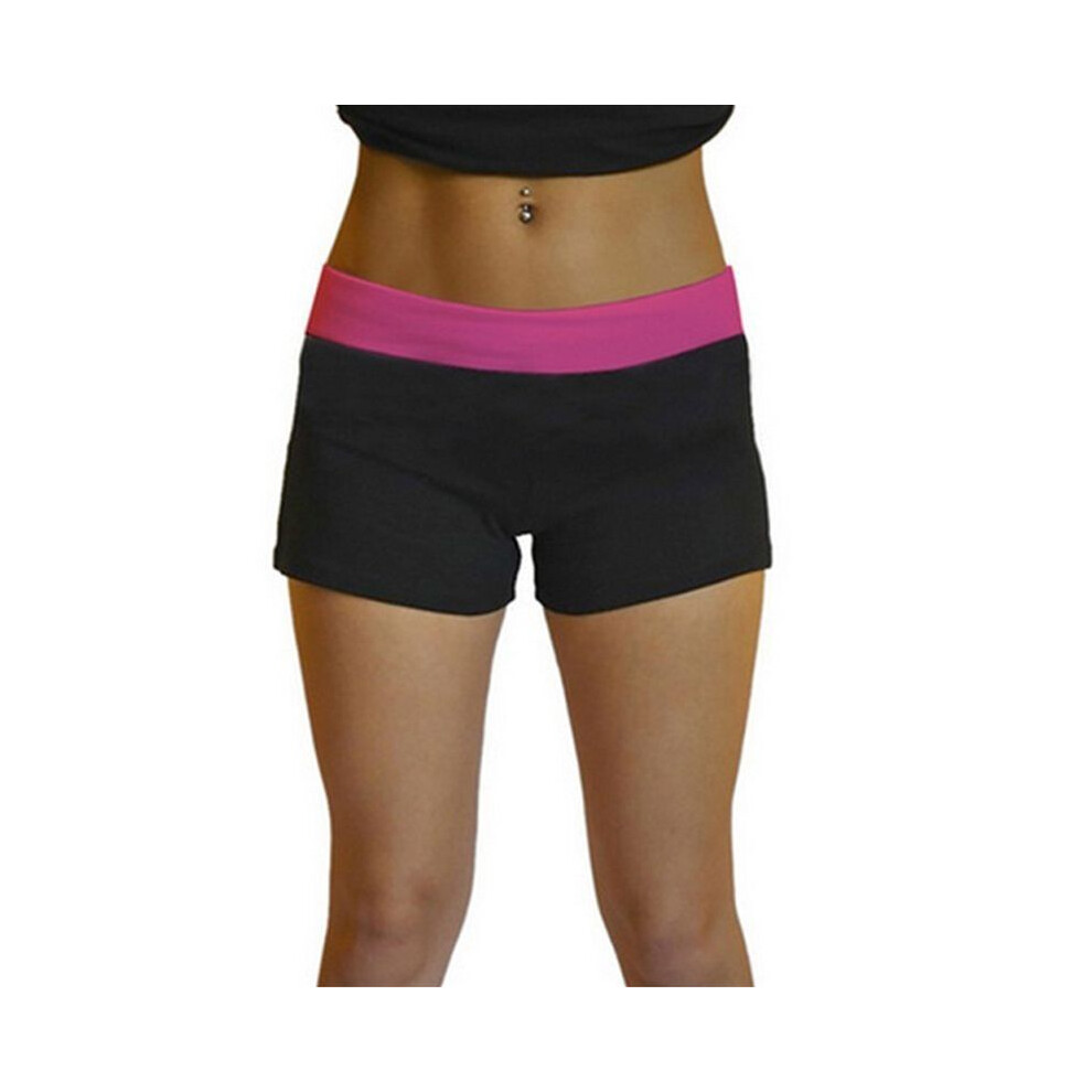 (RoseRed)Short de sport pour femme gym entraînement ceinture fitness plage mini short pantalon
