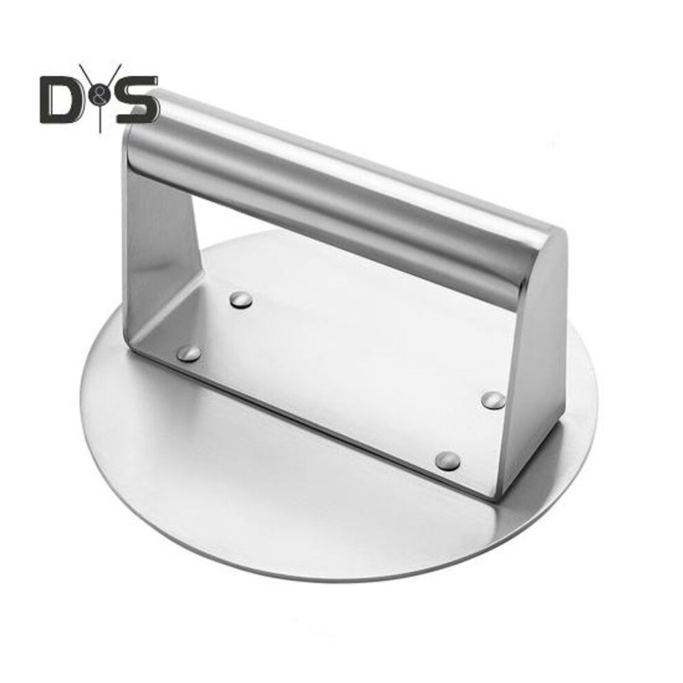 Burger Press Non-stick Stainless Steel Easy Clean Dishwasher Safe Smokeless Patty Maker For Griddle Grill Bbq