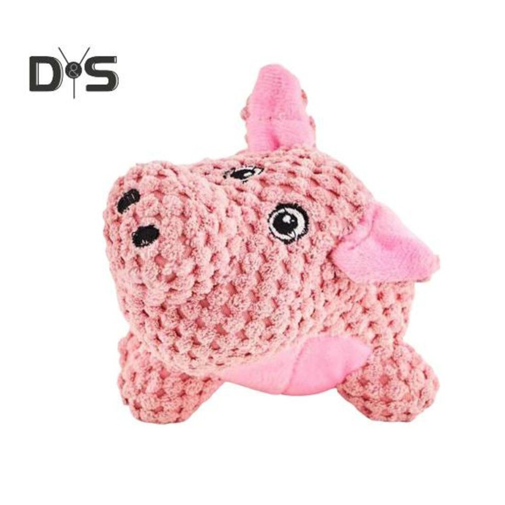 (as the picture, B) Plush Animal Dog Toy Interactive Indestructible Dog Toy Stuffed Animals Tough Chew Toys With Squeaker For Small Medium Dogs