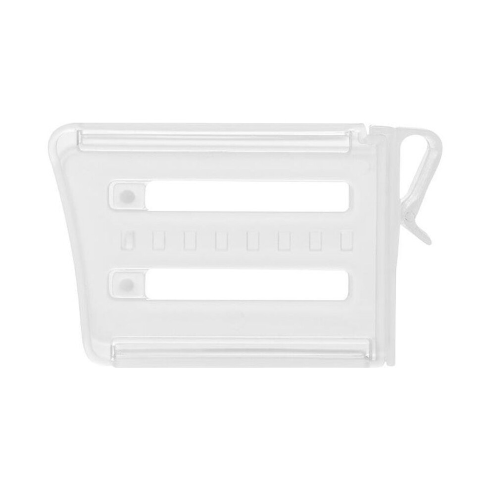 (white, 2PCS) 1/2/4pcs Seasoning Divider Fridge Clip-on Partition Beverage Refrigerators Food Board Adjustable Shelf Sorting Bookend Side Door
