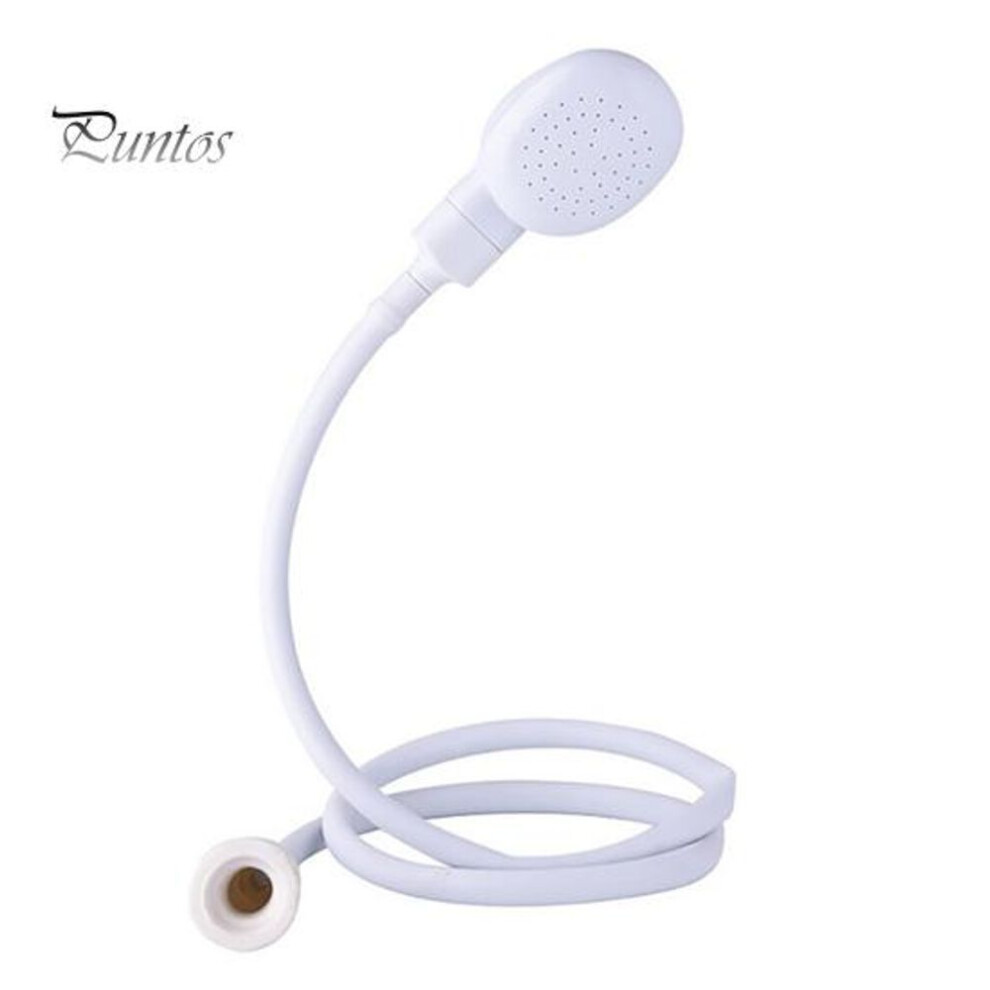 Shower Head Sink Hose Attachment Easy Install Portable Sink Shower Sprayer Shampoo Sprayer Kitchen Bathroom Utility Sink Hose Adapter