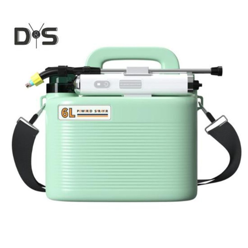 6L Electric Sprayer USB Rechargeable Sprayer with Telescopic Wand 3 Nozzles Battery Powered Portable Water Sprayer for Lawn Garden Yard Care