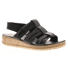 (Black, 4 (Adults')) Hush Puppies Eden Women's Sandals UK Size