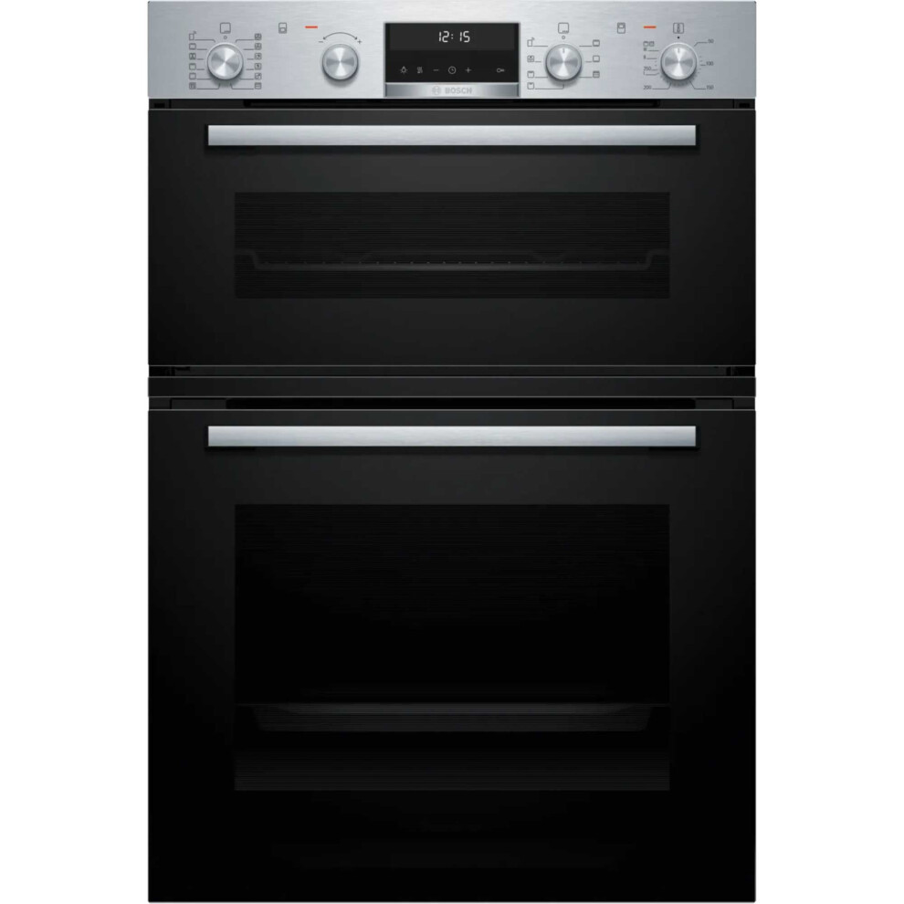 Bosch Series 6 MBA578BS7B Built-in Double Oven - Stainless Steel