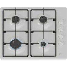 Bosch PBP6B2K60 Series 2 60cm Gas 4 Burner Hob - White
