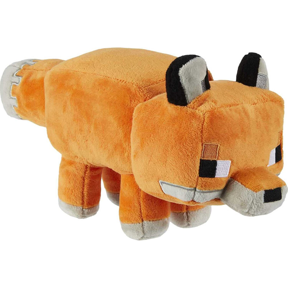 Deyaah Minecraft Plush Toy Pixel Doll Children Doll Kids Gift-Big Fox