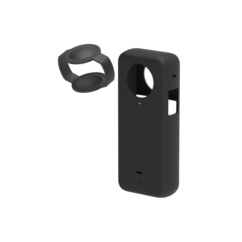 Silicone Protective Case & Lens Cap For Insta360 X3 Insta 360 Sleeve Protector 6974917650372