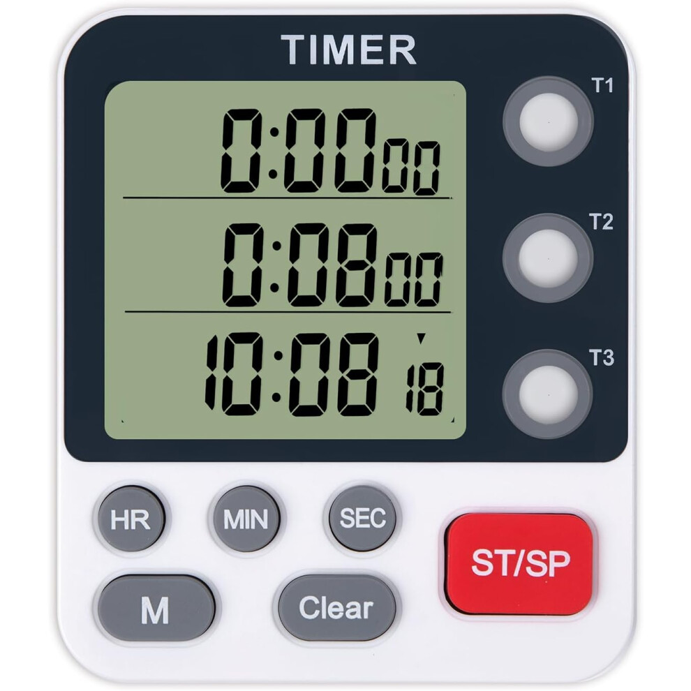 Dual Kitchen Timer Digital