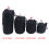 4PCS Camera Lens Pouch Bag Soft Neoprene Drawstring Protector Case Set Waterproof 3