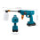 Living And Home Electric Handheld Pressure Washer Cleaner with 2 Batteries, Blue 6