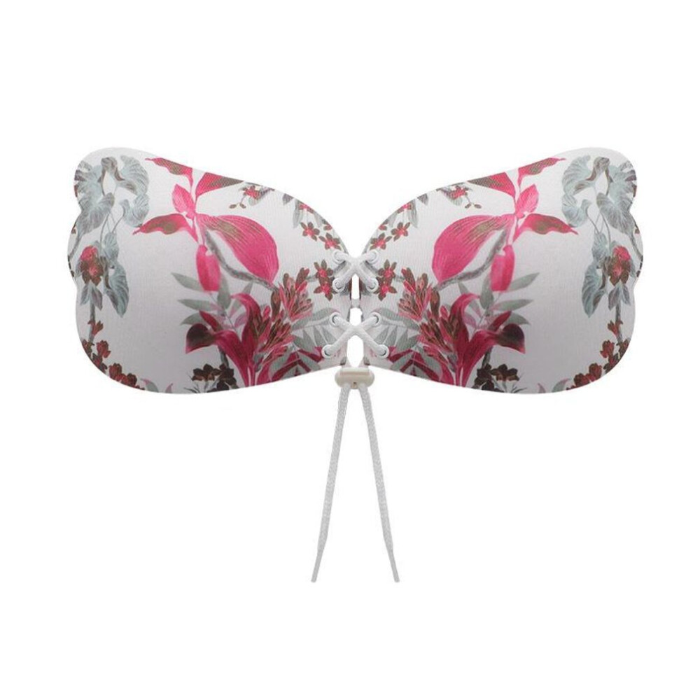(as the picture, M) Popular Bridal Chest Stickers Lala Muse Big Breasts Show Small Invisible Bra Wedding Dress Special Gathering Chest Stickers