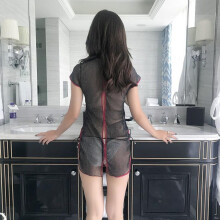 Brand Sexy Sexy Shiny Silver Cheongsam One piece of sexy underwear