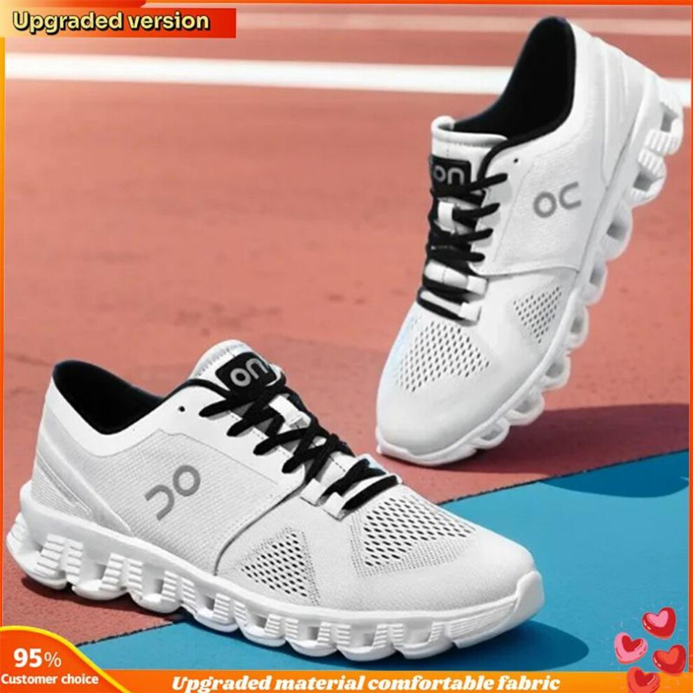 (white, 45) Men Rebound New Comprehensive training Running ShoesComfy Cushioned Ultralight Mens shoes sneakers Casual Womens/Men's trainers