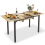 ELECWISH Extendable Dining Table With Storage 110-150cm Kitchen Desk 4-6 Seats 1