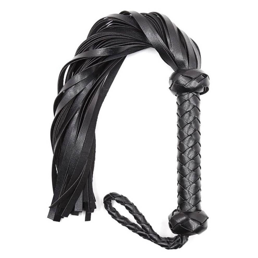 (black) Horse Whip Riding Crop Equestrian Faux Leather Whip Horse Equipment Whip Training Horse Riding Whip For Couples