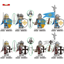 8pcs Roman Soldiers Castle Knight Mini Figures Fit Lego