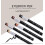 Microblading Tattoo Eyebrow Liquid Ink Pen Waterproof 4 Fork Pencil Brow Definer 9