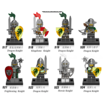 8pcs Roman Soldiers Castle Knight Mini Figures Fit Lego