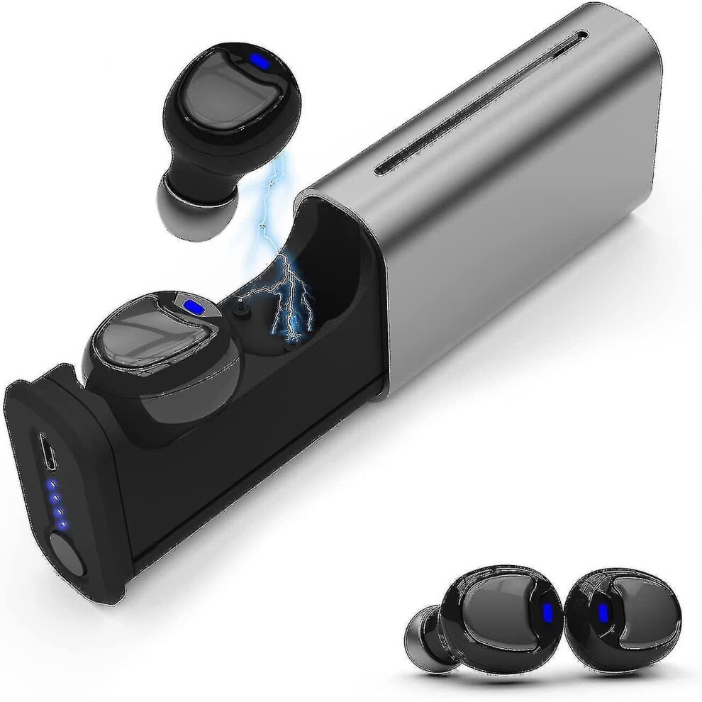 (As Show, One Size) Wireless Earbuds, Bluetooth 5.0 Earbuds Ipx5 Waterproof Tws Headphones With Hi-Fi Stereo In-Ear Earp 6909775804704
