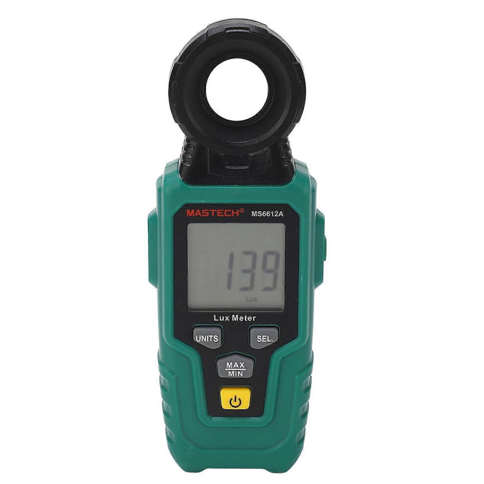 (As Show, One Size) Digital Meter High Accuracy Lcd Display Auto Shutdown Illuminance Tester Luxmeter Illuminomete Light 6909775586976
