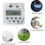 (As show, One size) DC 12V Timer Switch 16A Digital Electronic Relay 4