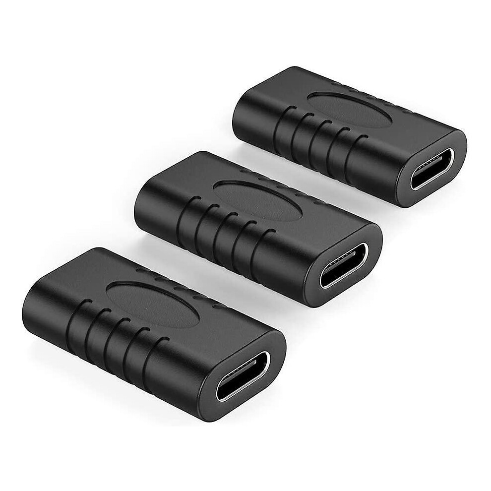 (As Show, One Size) Usb C Adapter, Usb 3.1 Gen2 Usb C Female To Female Fast Charge & Data Sync 10Gbps Otg Usb Type C Mul 6909775798768
