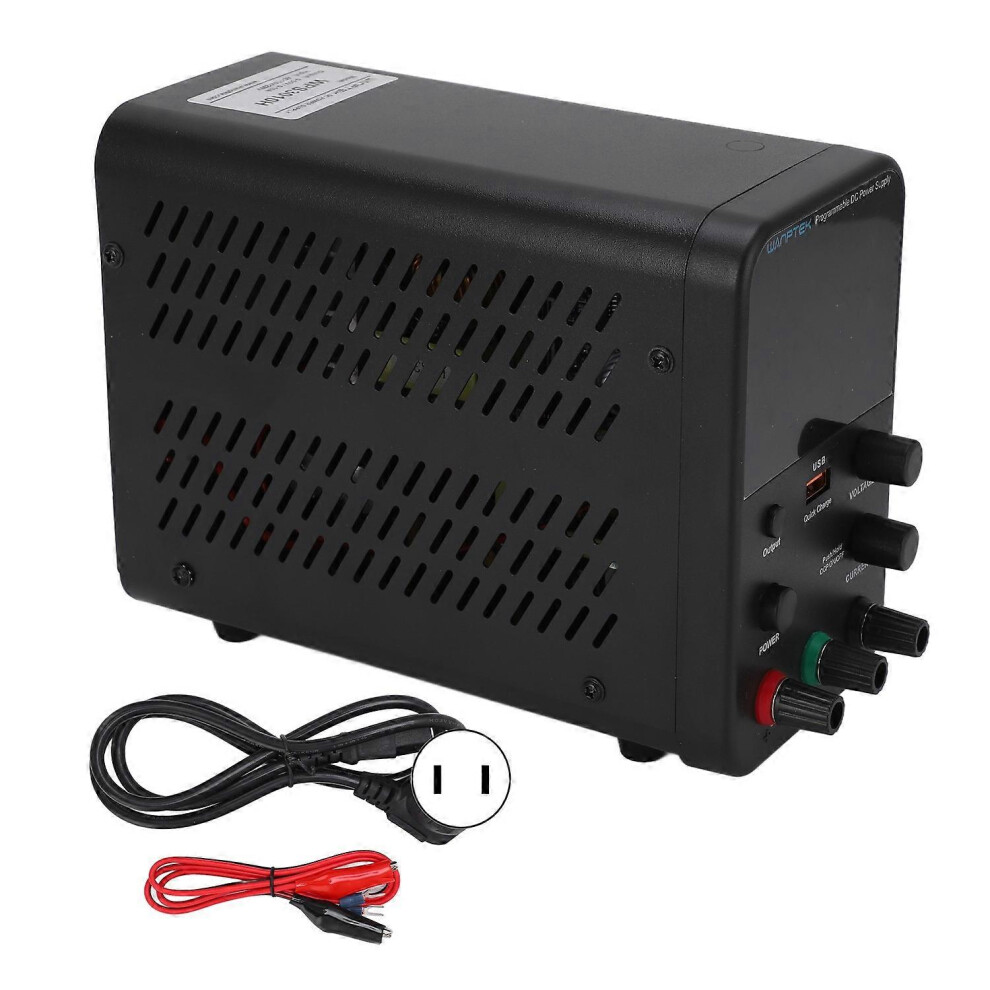 (As Show, One Size) Wps3010h 10A 30V 300W Digital Programmable Adjustable Dc Power Supply Usb Powered For Notebook Phone 6909775649329