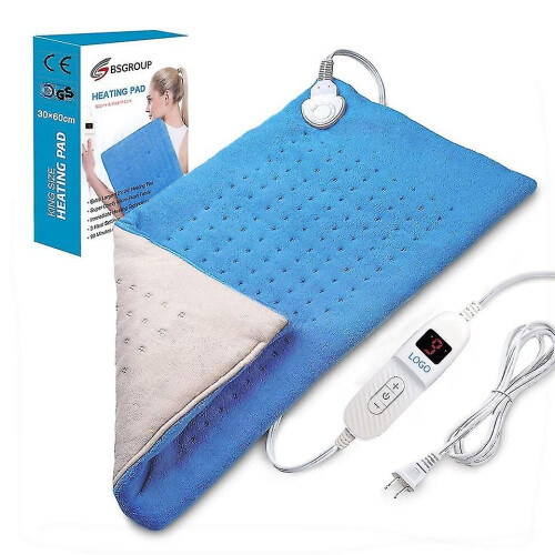 (As show, One size) Comfortable temperature electric heating pad to ease back pain, 1