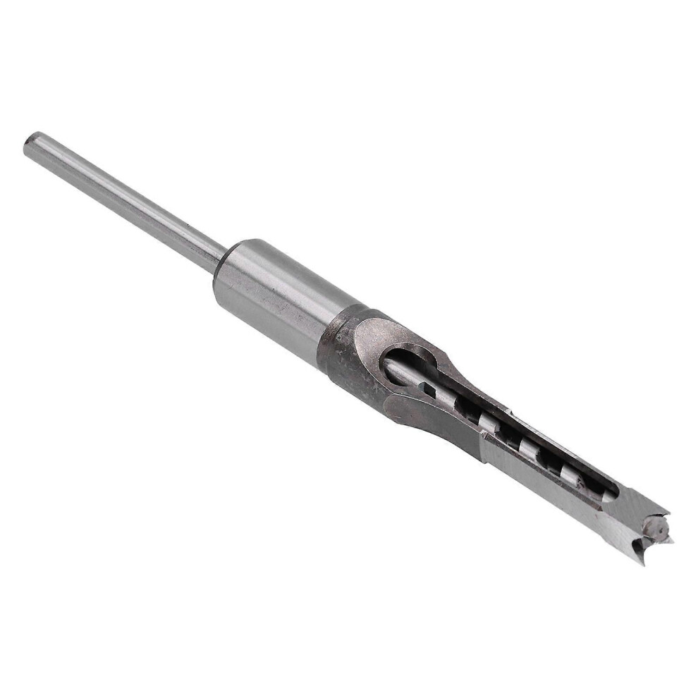 (As Show, One Size) Square Hole Drill Bit High Speed Steel Incisive Wearresistant Durable Woodworking Mortiser Drill Bit(16Mm ) 6909775984901
