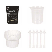 (As show, One size) Nose Hair Removal Nose Wax Applicators Wax Beans Kit