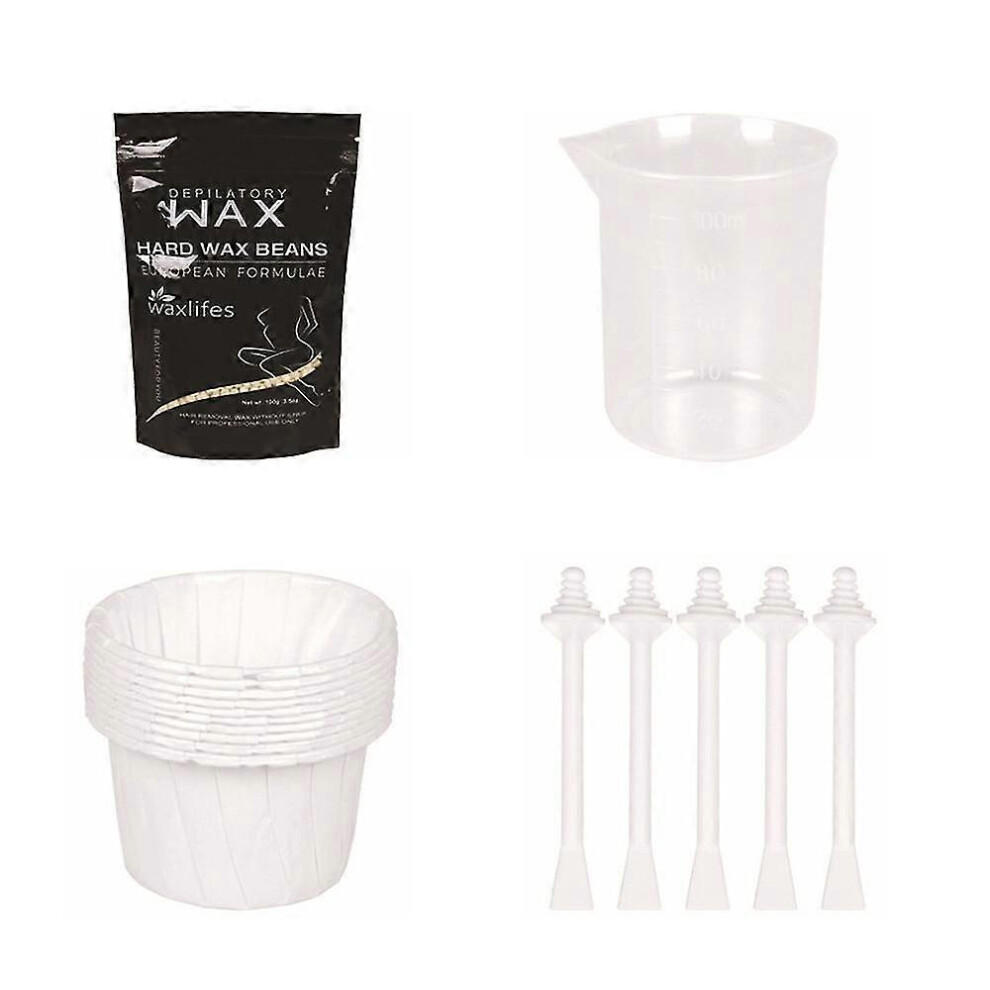 (As show, One size) Nose Hair Removal Nose Wax Applicators Wax Beans Kit