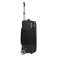 (As show, One size) Large capacity hard shell business trolley travel boarding luggage