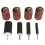 (As show, One size) 20pcs Spindle Sanding Drum Sander Tool Kit Set with Case for Drill Press 4