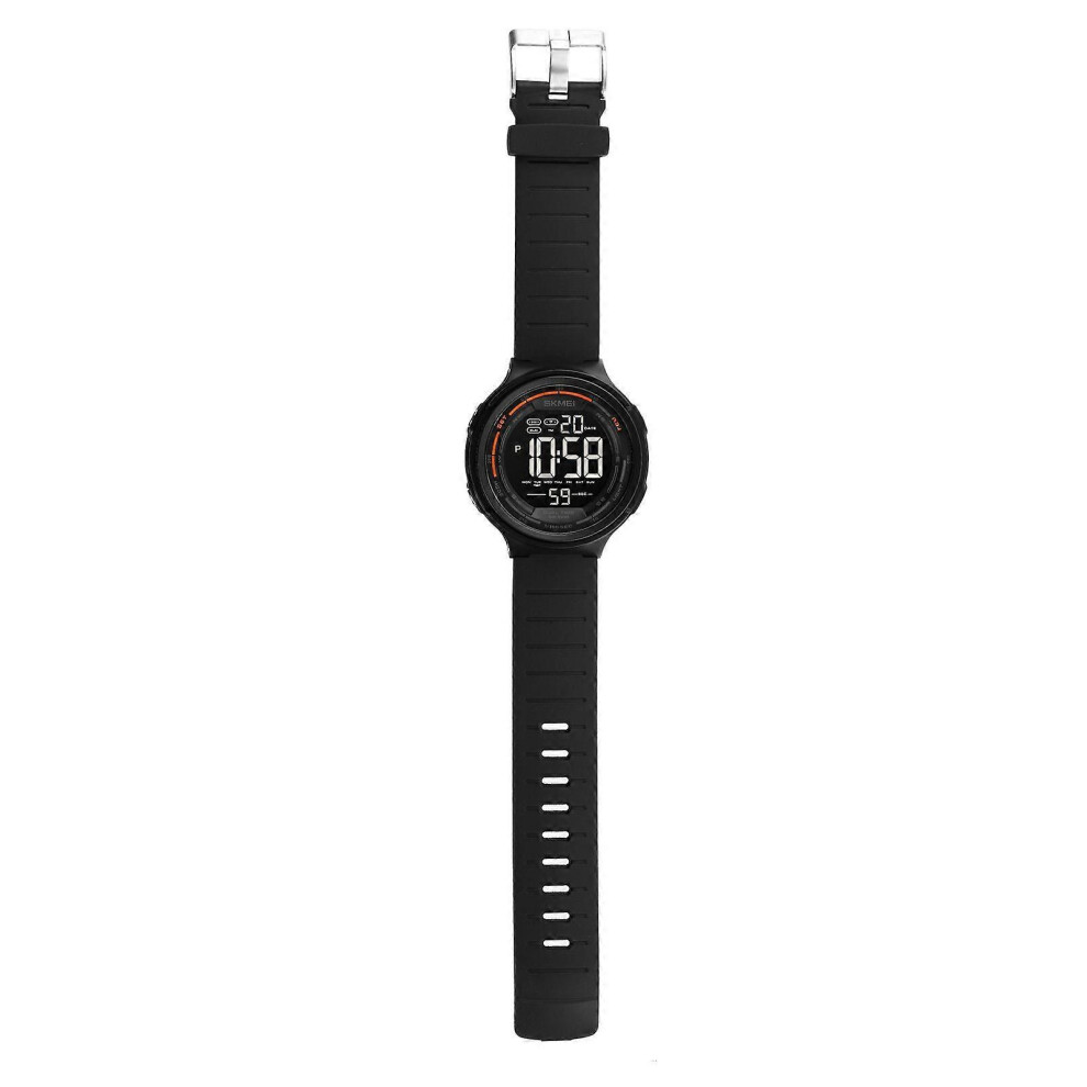 (As Show, One Size) Skmei Digital Watch For Men Women | 50M Wr | Backlight Wrist Watches | 1/100 Second Stopwatch | Daily Alarm | Countdown Timer | Da 6909775970058