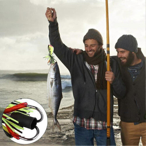 Lure Artificial Snakehead Shape Frog Soft Bait with Hook Fishing Accessory (006) 2