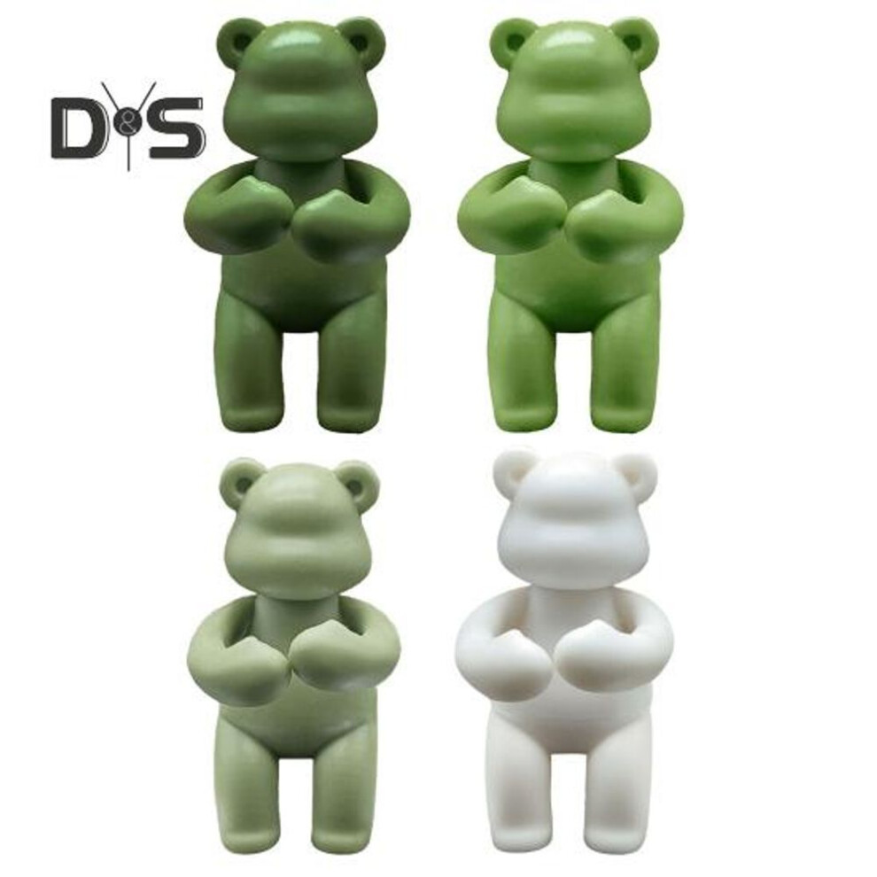 4 Pcs Plant Propagation Buddies Bear Stem Support Plant Cutting Holders Plant Nurturing Supports For Buds Stems Cuttings Hydroponic Plants