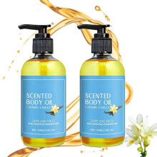 (2pcs) Body Oil Caramel Vanilla, Caramel Vanilla Scented Body Oil, Body Oil Vanilla, Fragrances Body Oil