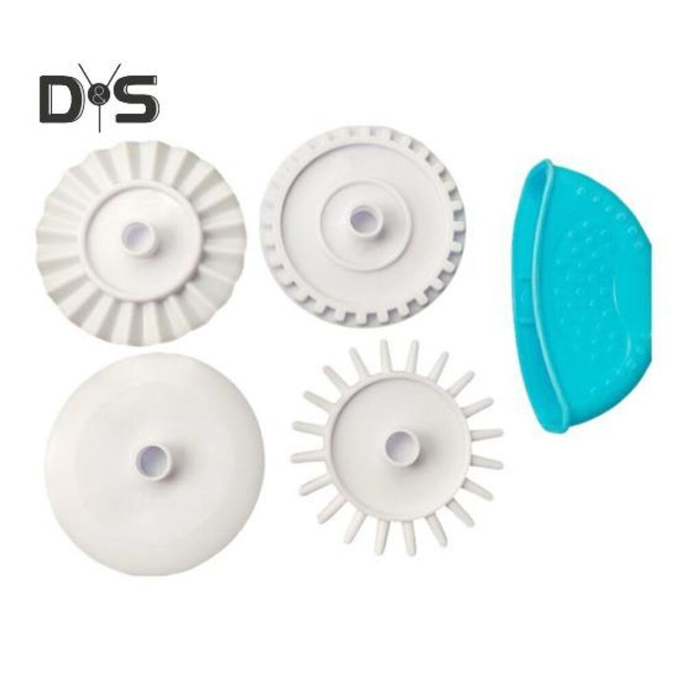 Pastry Wheel Cutter for DIY Baking Lattice Decorative Roller Dough Pastry Wheel Decorator And Cutter Plastic Pie Decoration Cutter