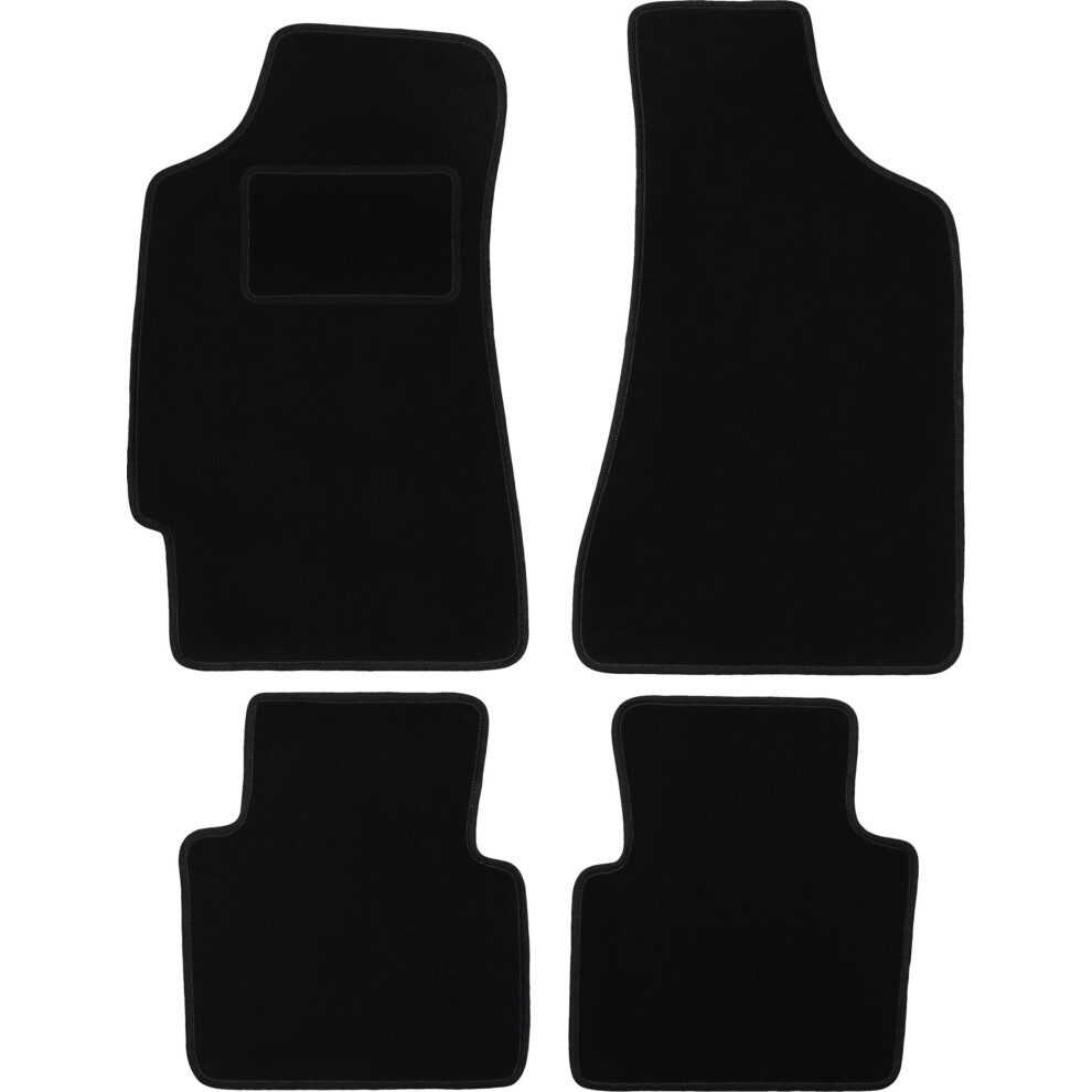 Schwarze Velours-FußMatten FüR Dodge Neon Limousine (1994-2005)-image