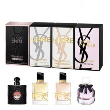 YSL Miniatures Set: 4x7.5ml - Black Opium EDP, Libre EDP, Libre EDT, Mon Paris EDP
