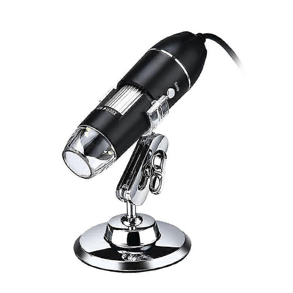 (As Show, One Size) 1600X Magnification Usb Digital Microscope 6909775944981