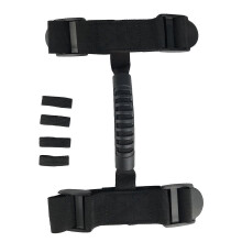 (As show, One size) Side Handle Universal Motorcycle Rope Handle compatible Aluminum Alloy Side Box
