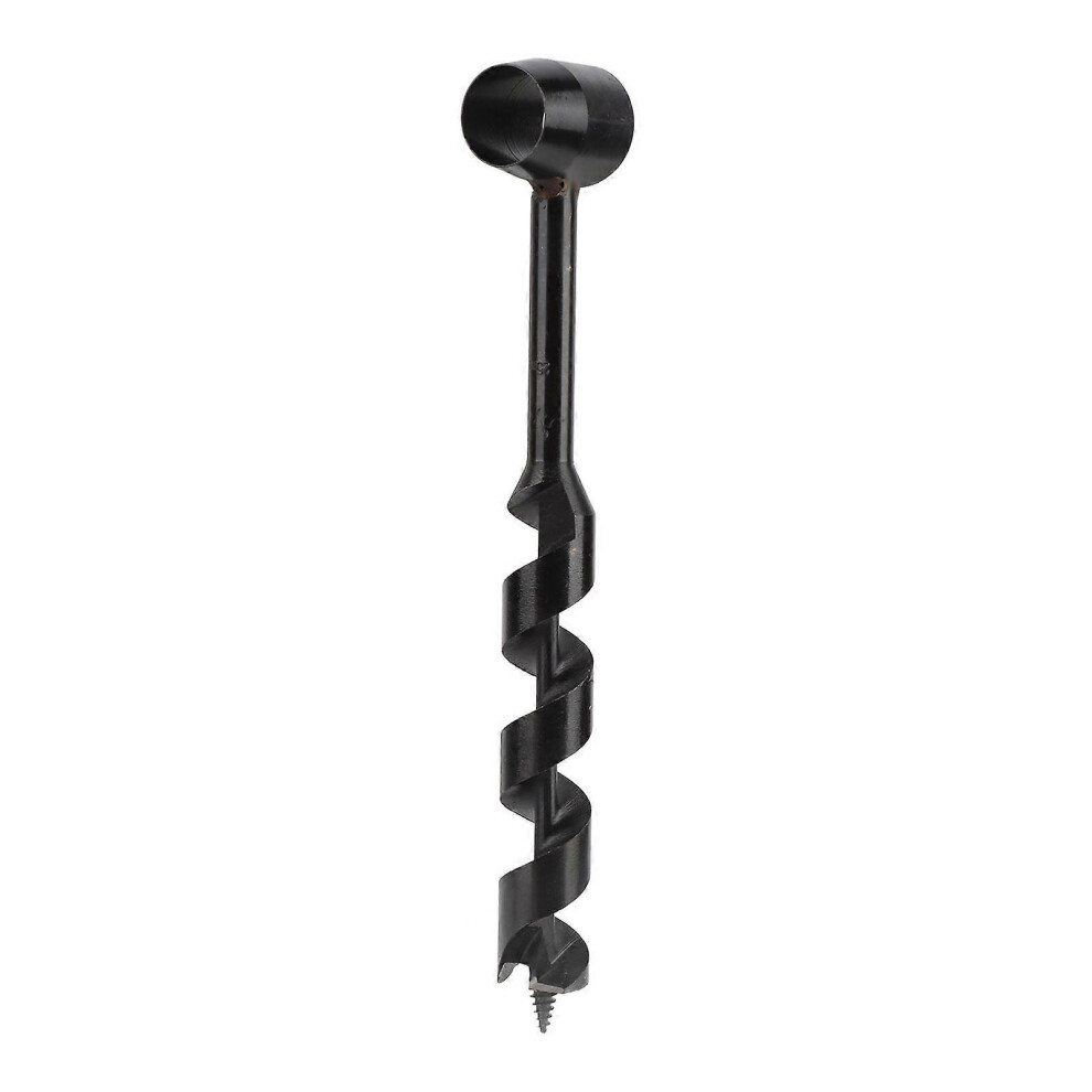 (As Show, One Size) Black Manual Auger Drill High Hardness Light Weight Portable Survival Drill For Wilderness Woodworking 25230Mm/0.989.06In 6909775985595