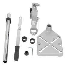 (As show, One size) Hand Drill Stand Universal Bench Clamp Holder Press Workbench Repair Tool for Drilling Collet