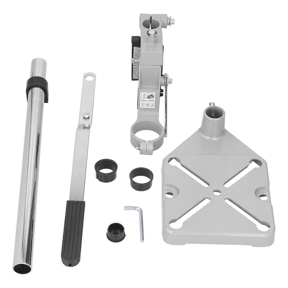 (As Show, One Size) Hand Drill Stand Universal Bench Clamp Holder Press Workbench Repair Tool For Drilling Collet 6909775984468