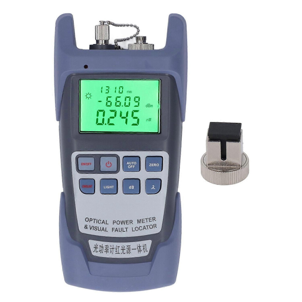 (As Show, One Size) Fiber Optic Cable Tester Integrated High Accuracy 7 Wavelengths Anti Drop Abs Silicone Shell Fiber T 6909775575093