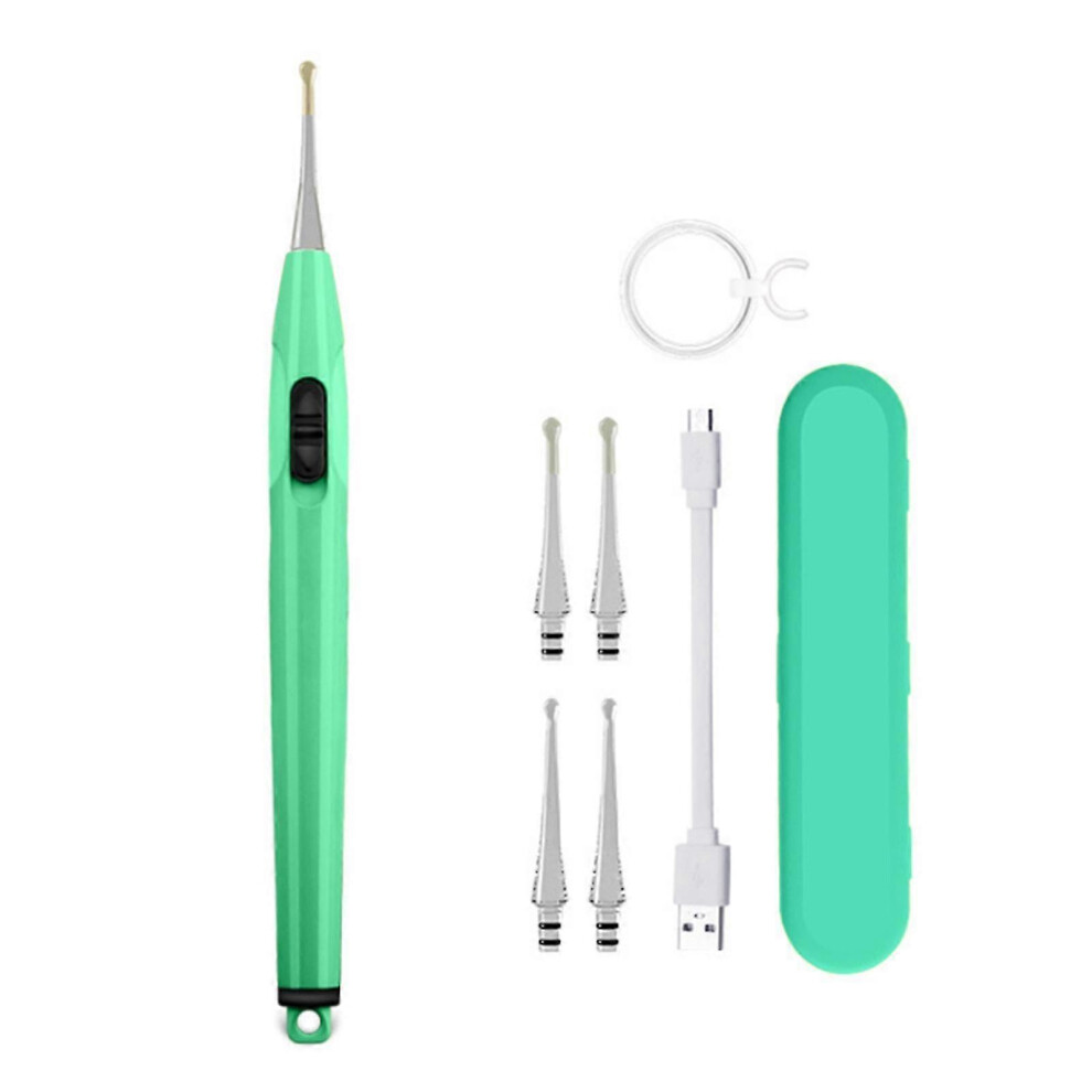 Light (As Show, One Size) Ear Wax Removal Tools With Earpick Cleaning Kit