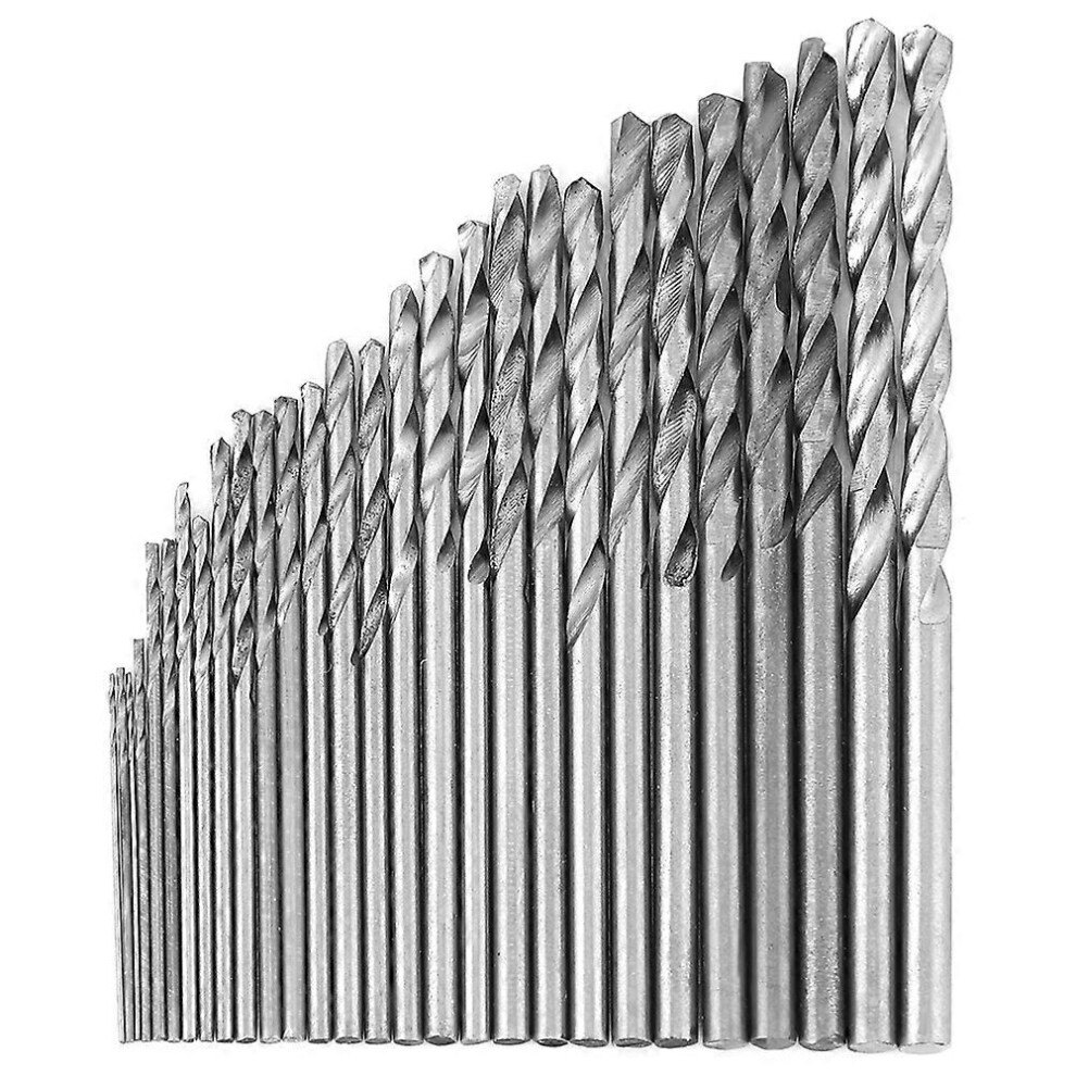 (As Show, One Size) 16 Pcs 0.8-1.5Mm Hss Straight Shank Electrical Tool Twist Drill Bits 6909775964699